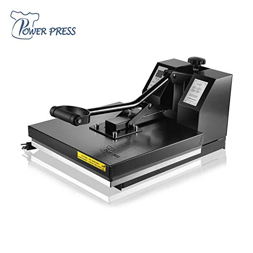 PowerPress Industrial-Quality Digital Sublimation T-Shirt Heat Press