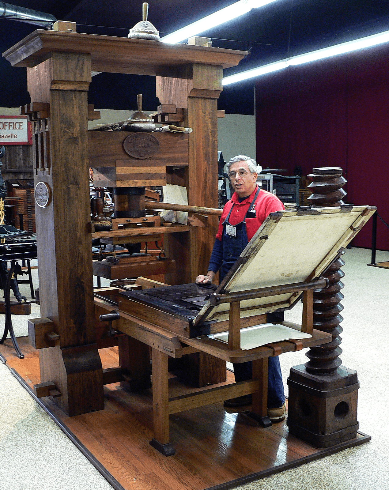 Metal Movable Type Printing and Gutenberg Printing Press